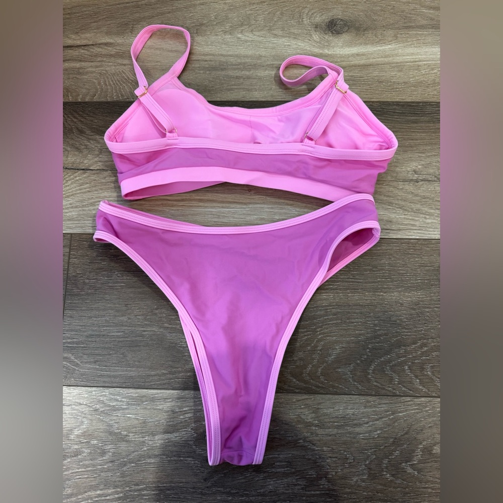 93 Play Street Poppy Pink Bikini Set - Picture 4 of 6